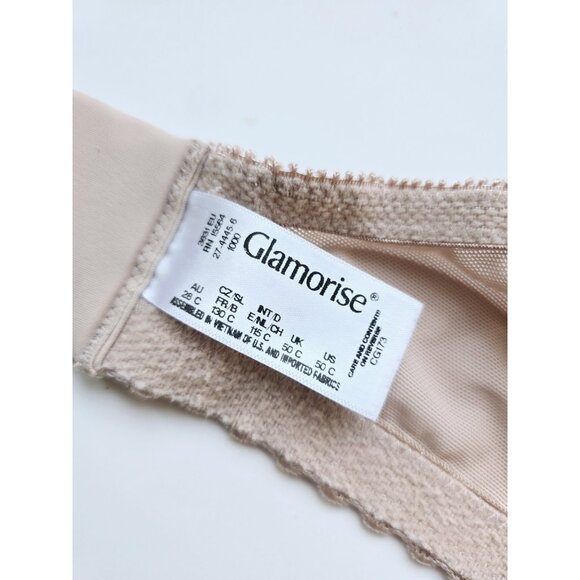 Glamorise MagicLift Original Support 1000 Wireless Beige Full Coverage Bra 50C - Picture 10 of 10